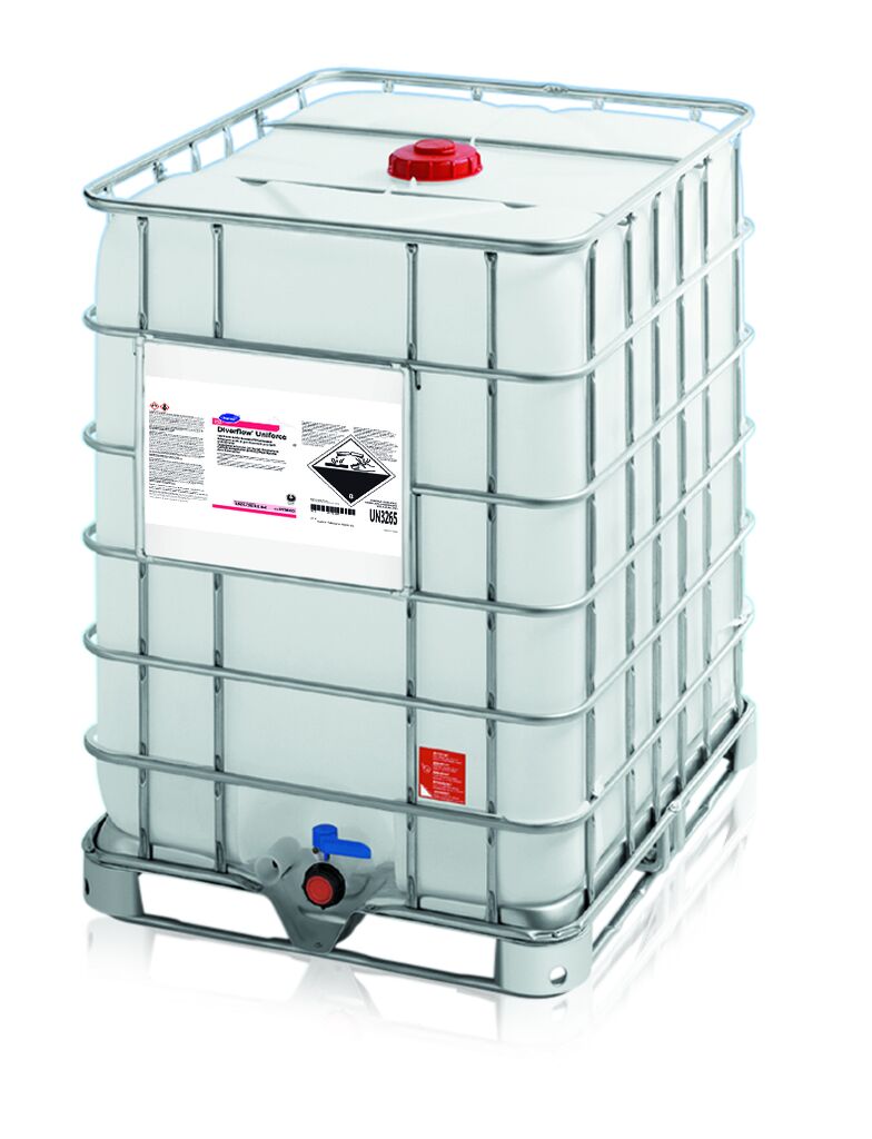 Diverflow® Uniforce, 330gal - Low Foam Acidic Brewery CIP Detergent